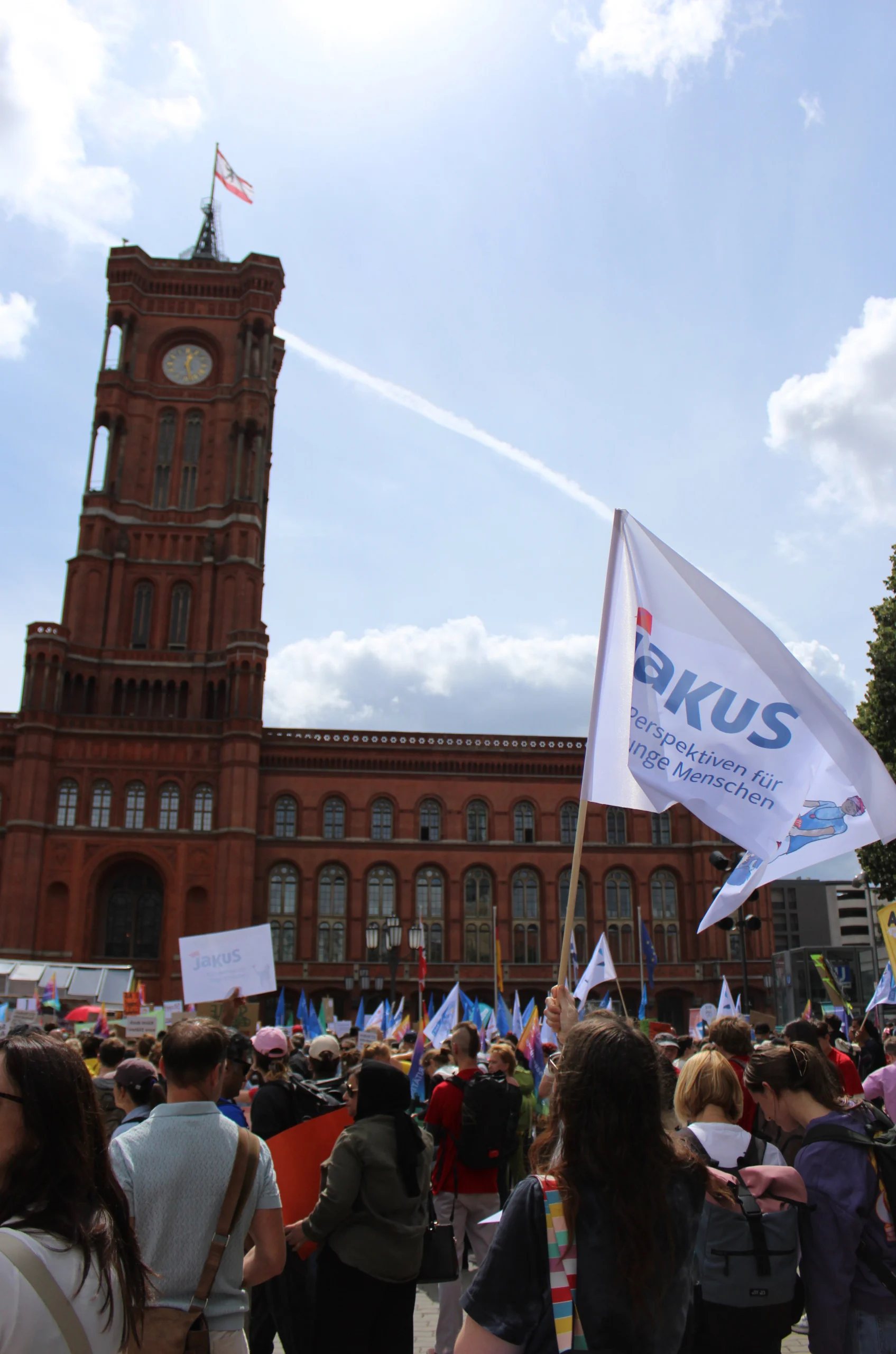 Foto von der Demonstration #unkürzbar am 08.07.2025
