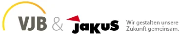 Logos der Vereine BJW und JaKuS damals: JaKuS präsentierte sich 2014 noch mit rotem Dreieck über schwarzem Schriftzug